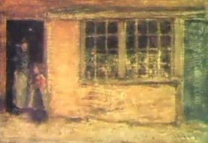 The Shop Window by James Abbott McNeill Whistler
