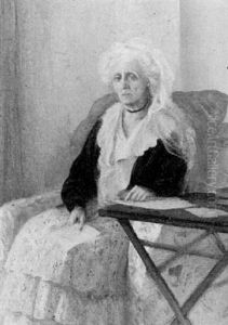 Portrait Of Mrs Hamlyn, Clovelly Court, Devon