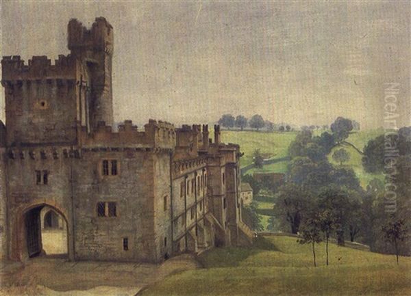 Haddon Hall Derbyshire - view 1