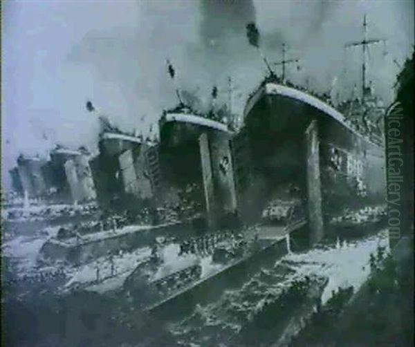 The Army Goes Ashore - view 1