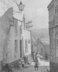 A Glimpse Of The Harbour, St. Ives A Glimpse Of The Harbour, St. Ives