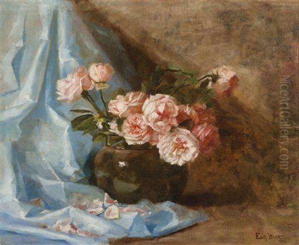 Still Life With A Vase Of Roses - view 1