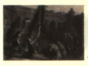 Raising The Flag At Fort Sumter, 1864 by Edwin White