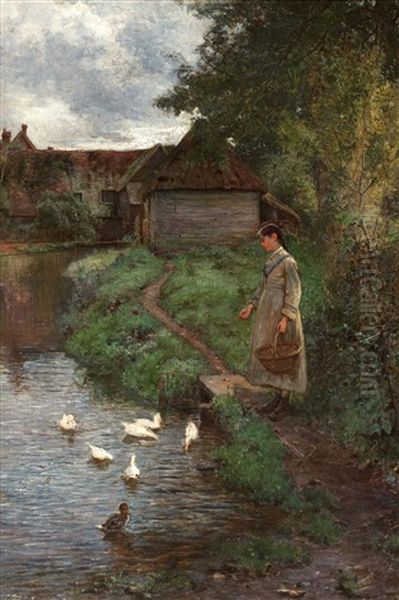 Feeding The Ducks - view 1