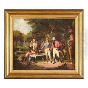 General Francis Marion Inviting A British Officer by John Blake White