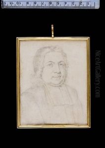 An Unfinished Portrait Of One Of Charles Ii's Bishops, Wearing Robes And Bands, With Shoulder-length Hair