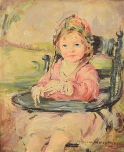 Child In A Chair by Camelia Whitehurst