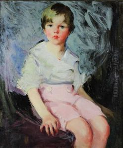 Portrait Of A Young Boy by Camelia Whitehurst