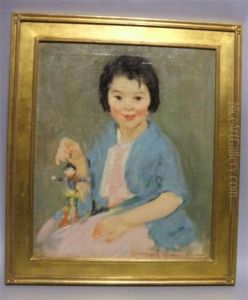 Portrait Of A Young Girl by Camelia Whitehurst