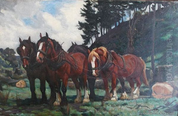 Draft Horses - view 1