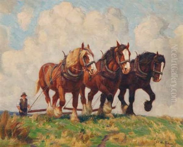 Untitled (horses Ploughing) - view 1