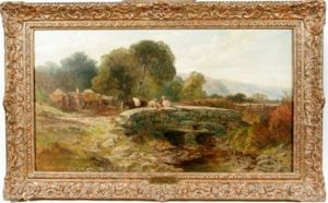 Landscape With Stone Bridge by James William Whittaker