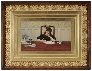 Writing A Letter by William John Whittemore
