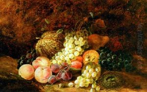 Still Life With Fruit And Bird's Nest by Thomas Whittle the Elder