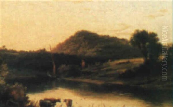 Sundown On The Wye - view 1