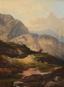 Mountain Landscape by Thomas Whittle the Younger