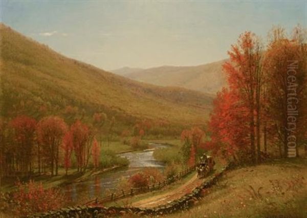 Scene On The Upper Delaware, State Of New York - view 1