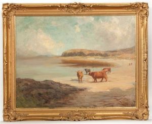 Cattle On The Beach, Tiree