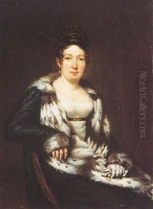 Portrait De La Duchesse D'angouleme by Jean Baptiste Joseph Wicar