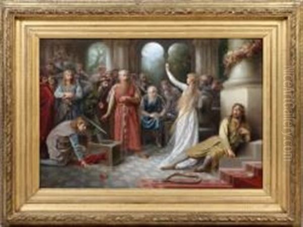 Guinevere & The Court At Camelot - view 1
