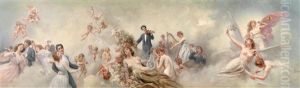 Johann Straus Im Elysium by Raimund (Ritter von Brennerstein) Wichera