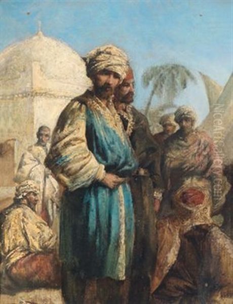 Orientalische Strasenszene - view 1