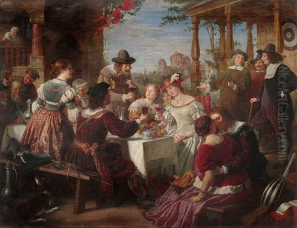Ein Gastmahl Bei Rembrandt - view 1