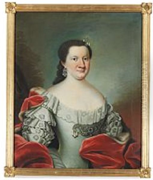Et Par Portraetter Af Slaegten Barner - view 1