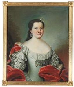 Et Par Portraetter Af Slaegten Barner by Peder Wichmann