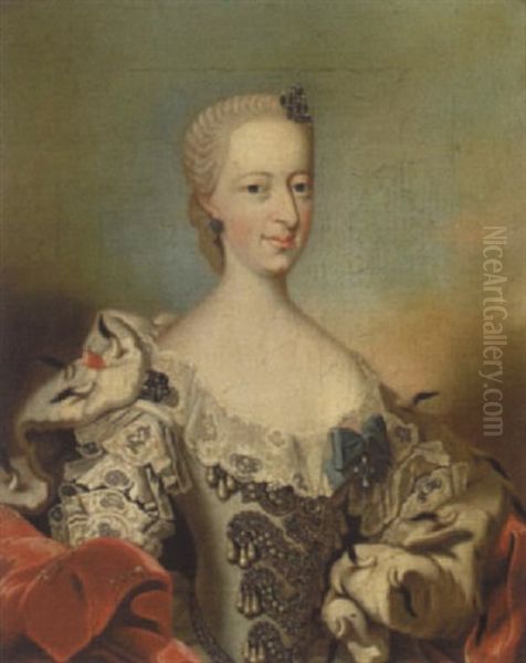 Portraet Af Dronning Juliane Marie - view 1