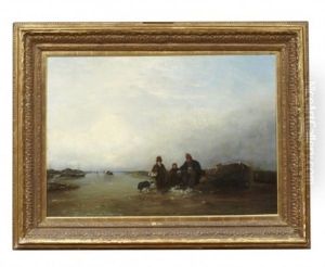 Allmoge Med Hund by Per Wickenberg