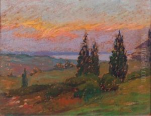 Impressionist Landscape by Julia Wickham