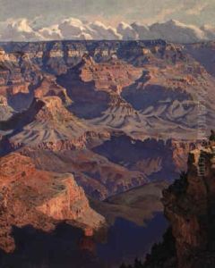 A View Across The Grand Canyon by Gunnar Mauritz Widforss