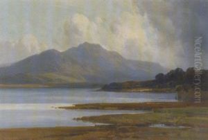 The Trossachs From Loch Achray, Scotland by Frederick John Widgery