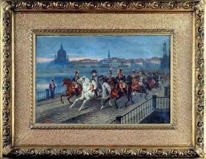 Wjazd Napoleona by Joseph Ii Brodowski