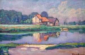 Maisons Au Bord De L'eau by David O. Widhopff