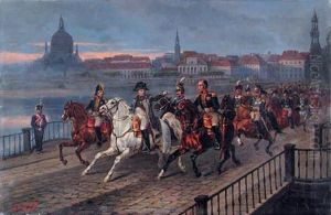 Wjazd Napoleona by Joseph Ii Brodowski