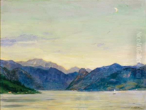 Abend Am See (traunsee) - view 1