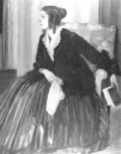 Portrait Of A Seated Woman - view 1