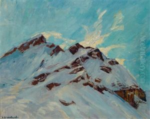 Wintermorgen by Hans Beat Wieland