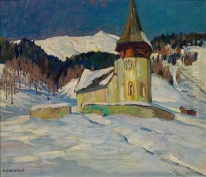Frauenkirche Near Davos