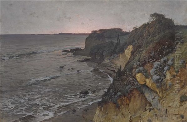 Italienische Kustenlandschaft - view 1