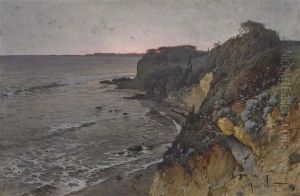 Italienische Kustenlandschaft by Manuel Wielandt