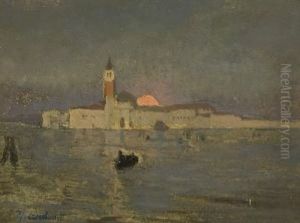 Insel In Der Lagune Von Venedig