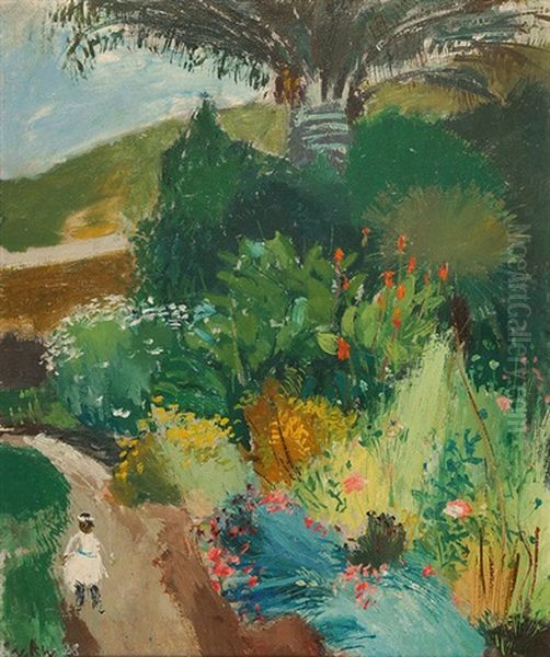 Gartenlandschaft Mit Kind, Collioure - view 1