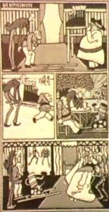 4 Bilderbogen Um 1907, by Wiener Werkstaette
