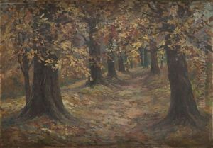 Forest Landscape by Zygmunt Wierciak