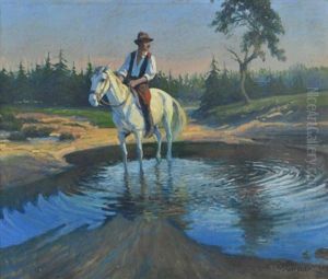 Horseman by Zygmunt Wierciak