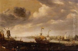 Veduta Del Porto Di Vlissingen