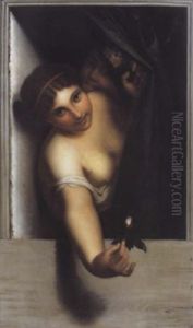 Le Bouton De Rose - De Rozenknop by Antoine Wiertz